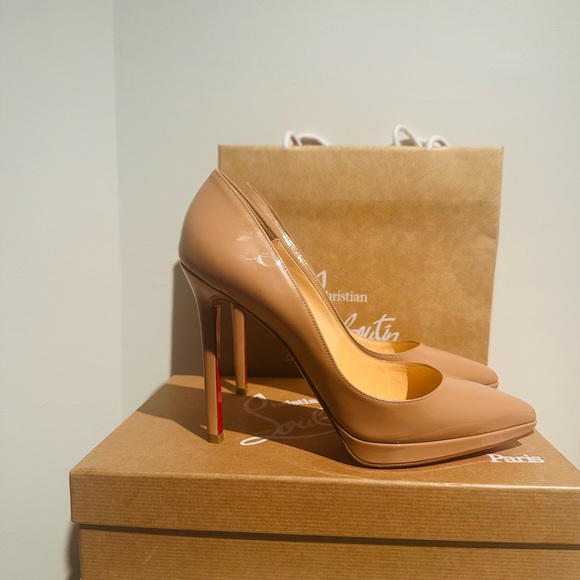 Two Christian Louboutin Pigalle Plato - fit size 7 - Picture 2 of 6